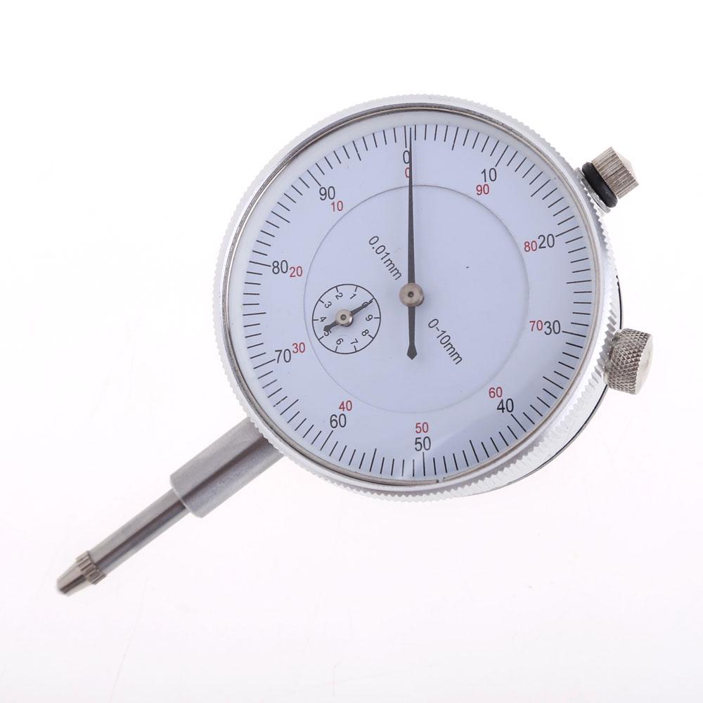0-10mm Dial Indicator Gauge Tool 0.01 Resolution Micrometer Precision Meter Dial Test Indicator Measurement Instrument