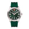 Combat Pro Каучуковый ремешок Зеленый циферблат Кварцевые 7056.1834 100М Мужские часы