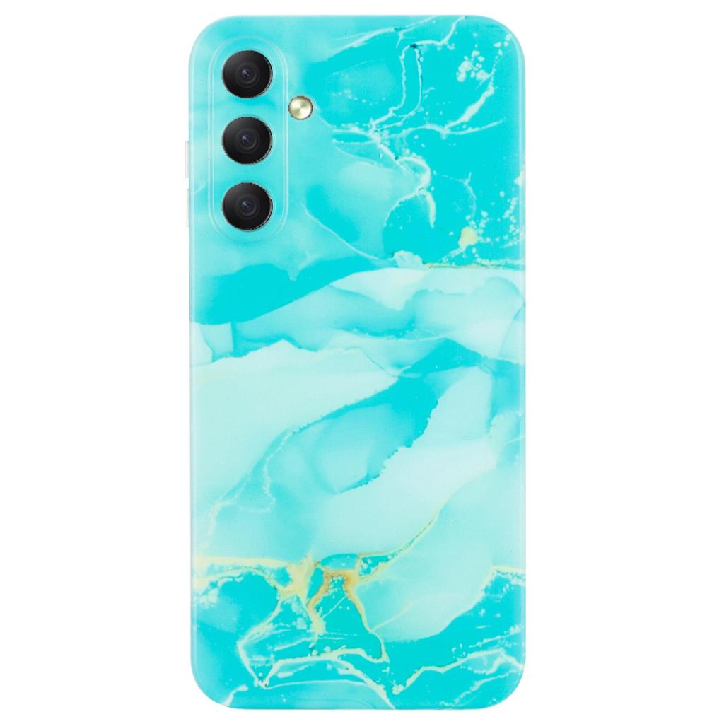 For Samsung Galaxy A16 5G/A16 4G Case Flexible TPU Marble Pattern Phone Cover