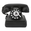 Rotary Telephone Model Vintage Landline Ornament Classic Old Style Dial Telephone Model for Desk