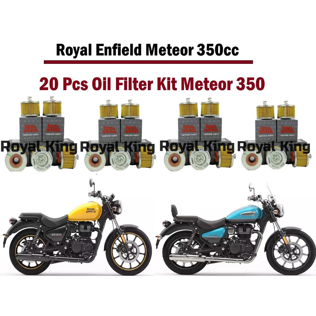 Royal Enfield "Oil Filter Kit" Pack Of 20 Pcs for "Meteor 350cc"