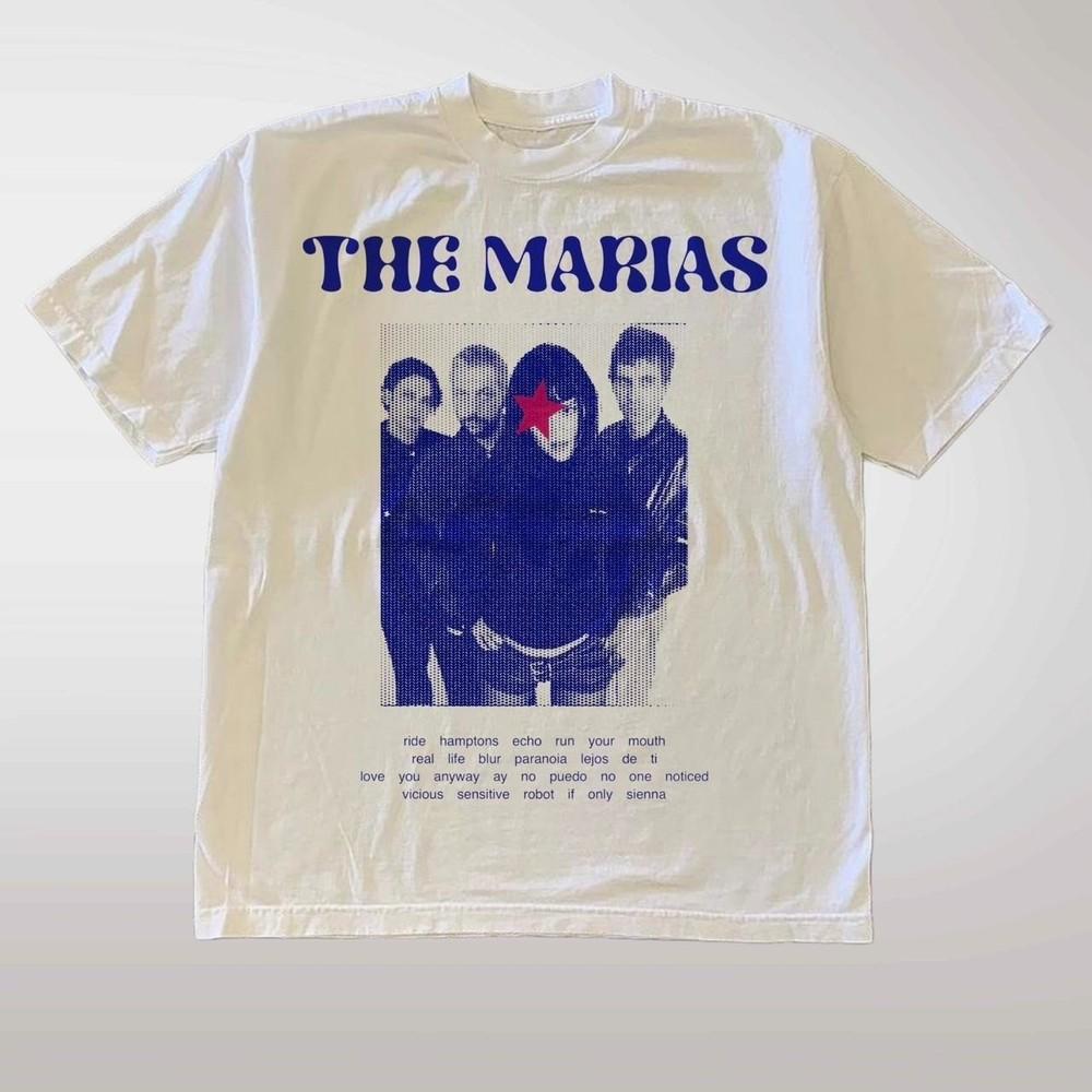Retro indie The Marias Tee Gift For Fan S5XL Unisex T-Shirt