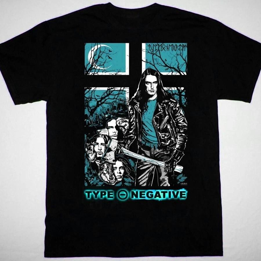 Rare Hot Type O Negative Band Cotton S to 5XL Black Shirt LL912 Unisex T-Shirt