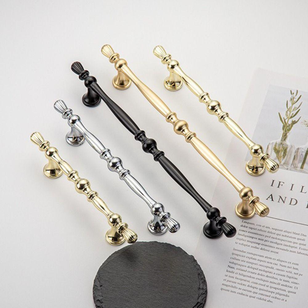 Nordic Style Wardrobe Door Handle Zinc Alloy Furniture Handle Door Pulls Wardrobe Drawer
