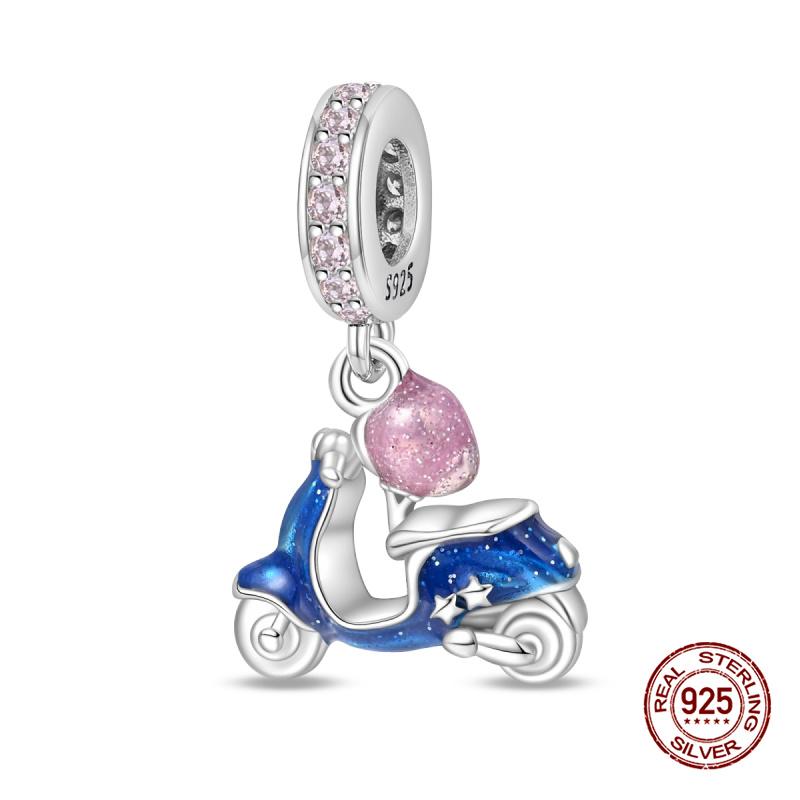 Charms Copper Off-Road Vehicle Series Charms Beads Fit 3Mm Original Bracelet Women Pendant Bead Diy Jewelry Gifts