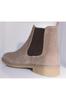 Men's Fashion Genuine Leather Flat Heeled Booties Bootie Genuine Suede Leather Thermo Sole Chelsea Boots Shoes