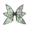 Fairy Wings for Girls Glitter Transparent Butterfly Wings Fairy Costume Halloween Angel Elf Dress Up Accessories for Masquerade Photography