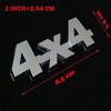 3D металлическая наклейка с эмблемой автомобиля 4x4