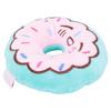 Dog Squeaky Toy Stuffed Bite Resistant Donuts Pet Toy Soft Plush Toy for Dogs PetsBlue