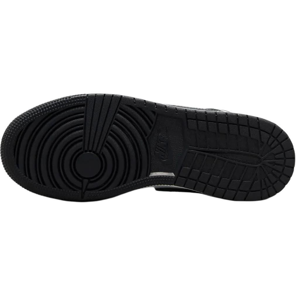 (GS) Air Jordan 1 Mid 'Black Summit White Off Noir' Kids' DQ8423-010