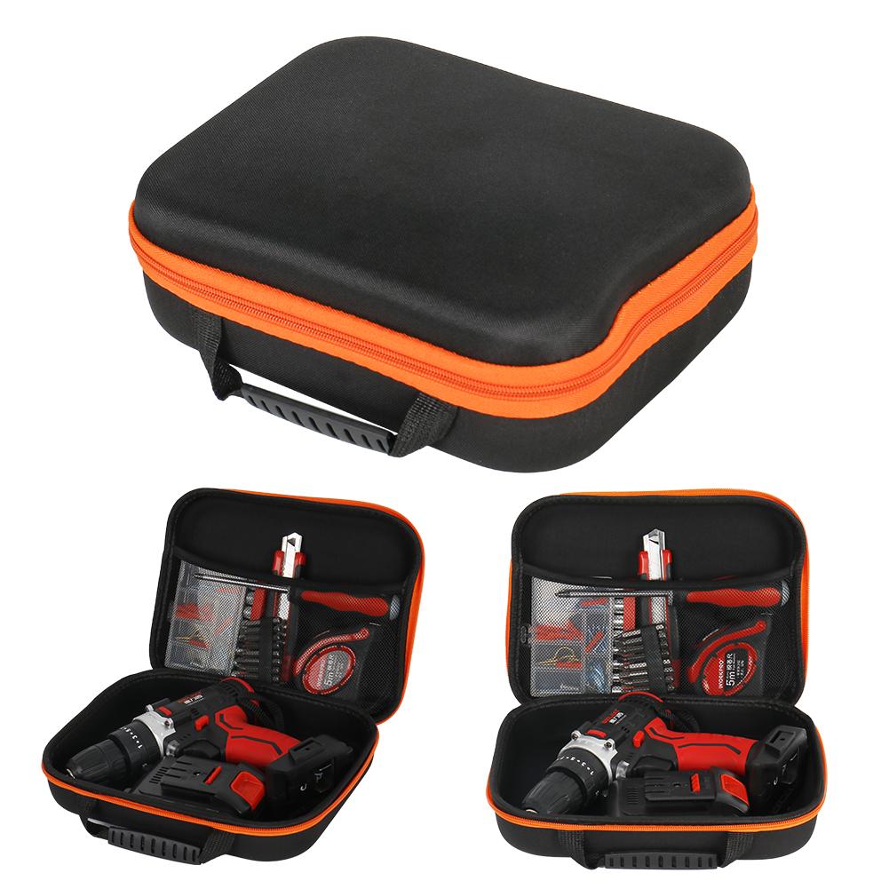 Multifunction Portable Electric Drill Tool Storage Case Eletric Power Tools Anti-shock Bag Electrician Hardware Tools Box