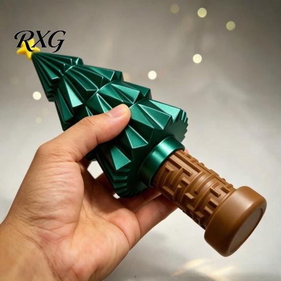 Fun Brain Teaser Toy Maze Christmas Tree Money Box, 3D Printed Puzzle Cash Gift Holder Unique for Colleagues Holiday, Interactive Tabletop Decor,