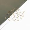 100pcs 2x7mm Water Droplets Cord for DIY Necklace Bracelet Crimp Ends Extended Extension Chains Tails Clasp