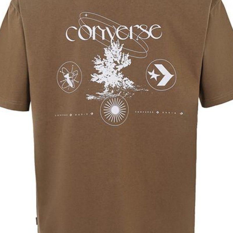 Converse Футболка мужская Земляной желтый 10024870-A03