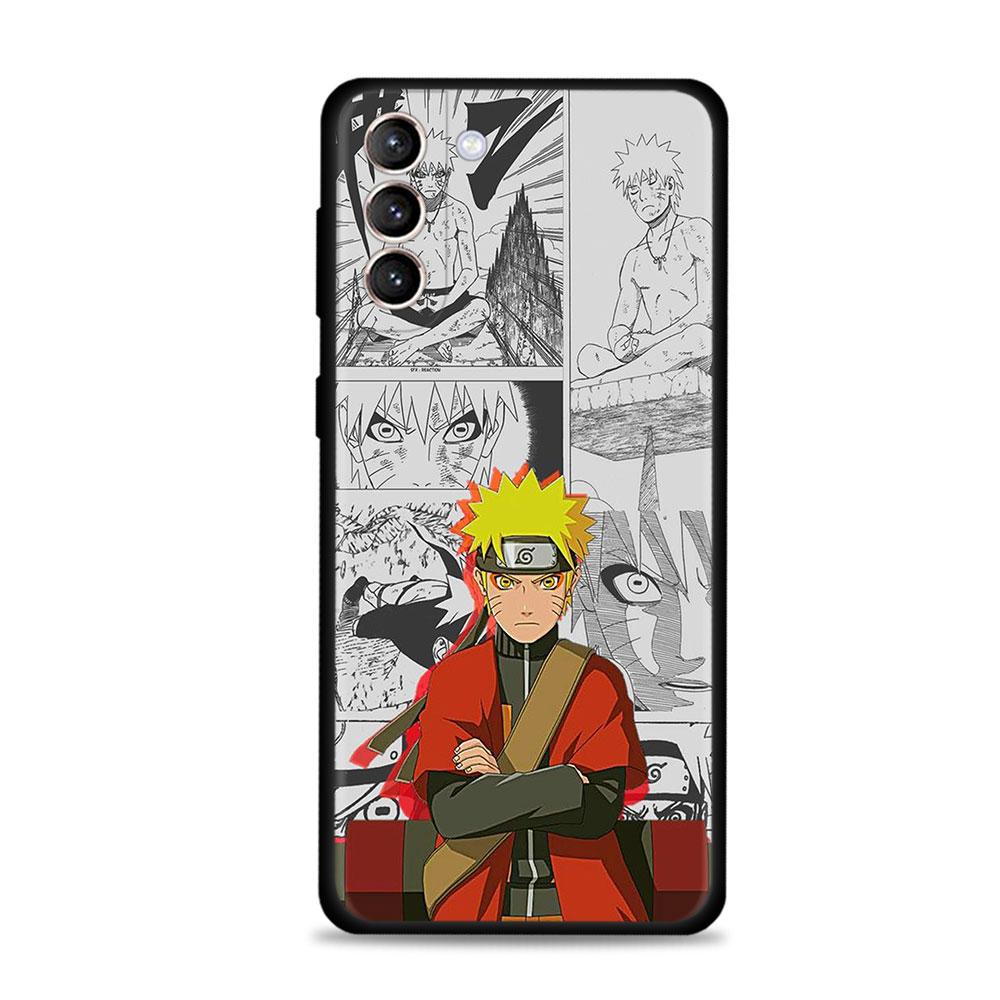 Чехол для телефона Samsung Galaxy S22 S21 S20 Ultra FE S10 S9 Plus S10e S8 Note 20Ultra 10Plus, чехол для мобильного телефона Naruto Evolution