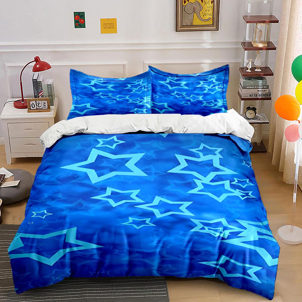 "Twinkling Starry Elegance" Bedding sets Duvet covers Pillowcases(1* Duvet Cover 2* Pillowcases without duvet insert)