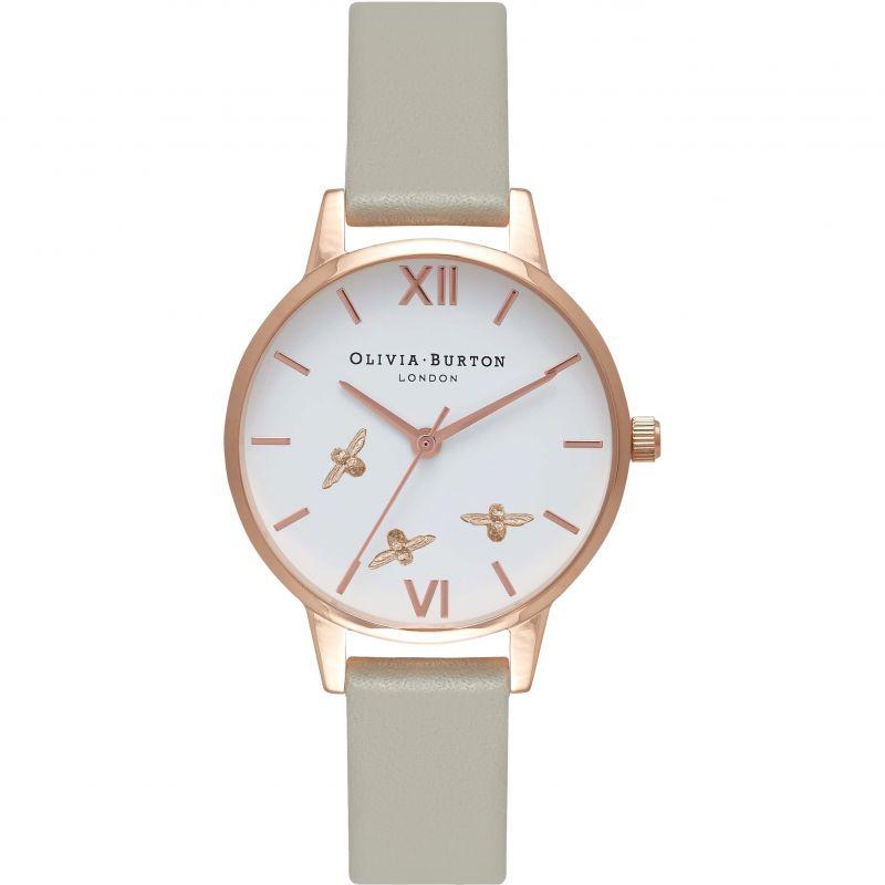 Zegarek OLIVIA BURTON OB16CH03. Kwarcowy, Kolor biały. Kobieta.