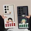 Чехол для телефона для Samsung Galaxy S25 Edge S24Ultra S20FE S25 Ultra S22 S24 Plus S21 S23 FE Ones P-Pieces Luffy Zoro