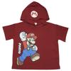 Летняя коллекция 2026 Super Mario Худи [Bandai] Футболка с коротким рукавом (Супер Марио, Нинтендо, Красный, 120см)