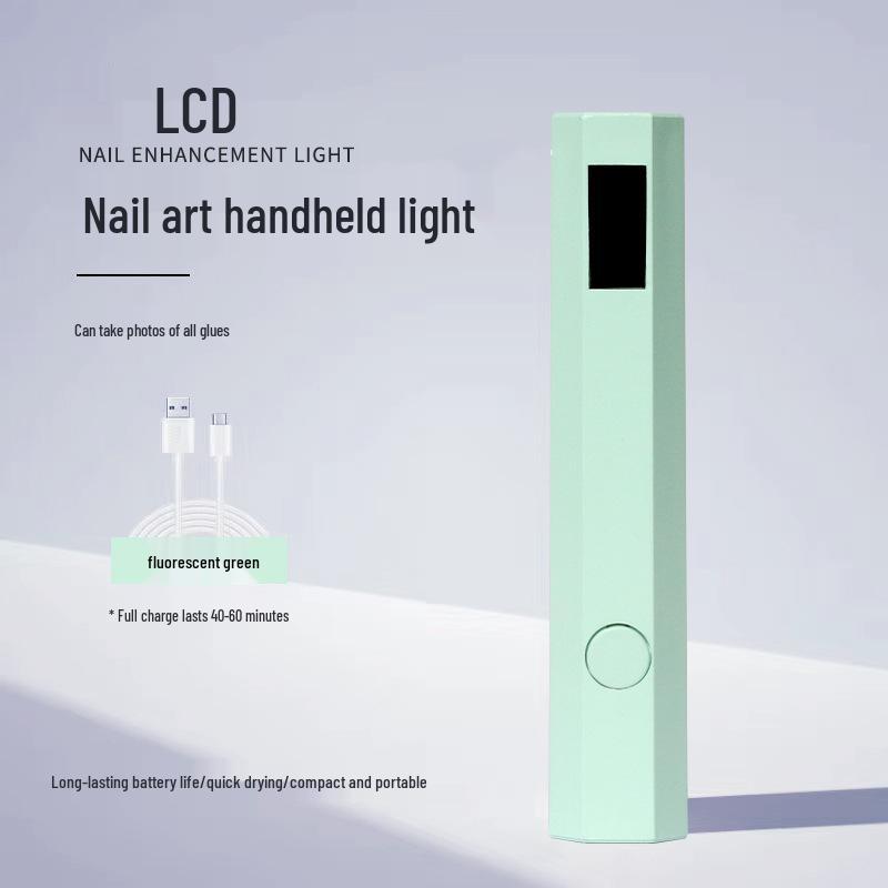Портативная мини-лампа для ногтей - ручная подключаемая лампа для фототерапии ногтей