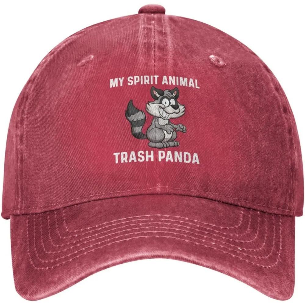 My Spirit Animals Trash Panda Hat Women Baseball Caps Cute Caps