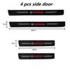 Carbon Fiber Car Sticker Car Door Trunk Protective Strip Decal For Honda Fit Civic Accord 7 8 9 10 Pilot City Jazz CRV HRV
