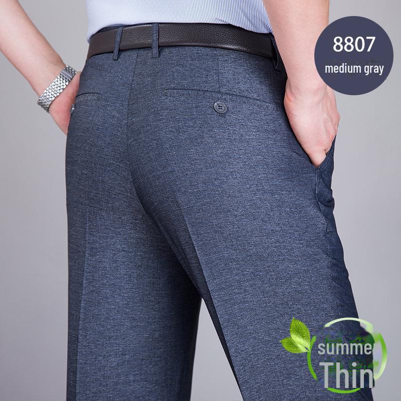 Мужские летние шелковые брюки Mulberry с высокой талией, свободные белые брюки