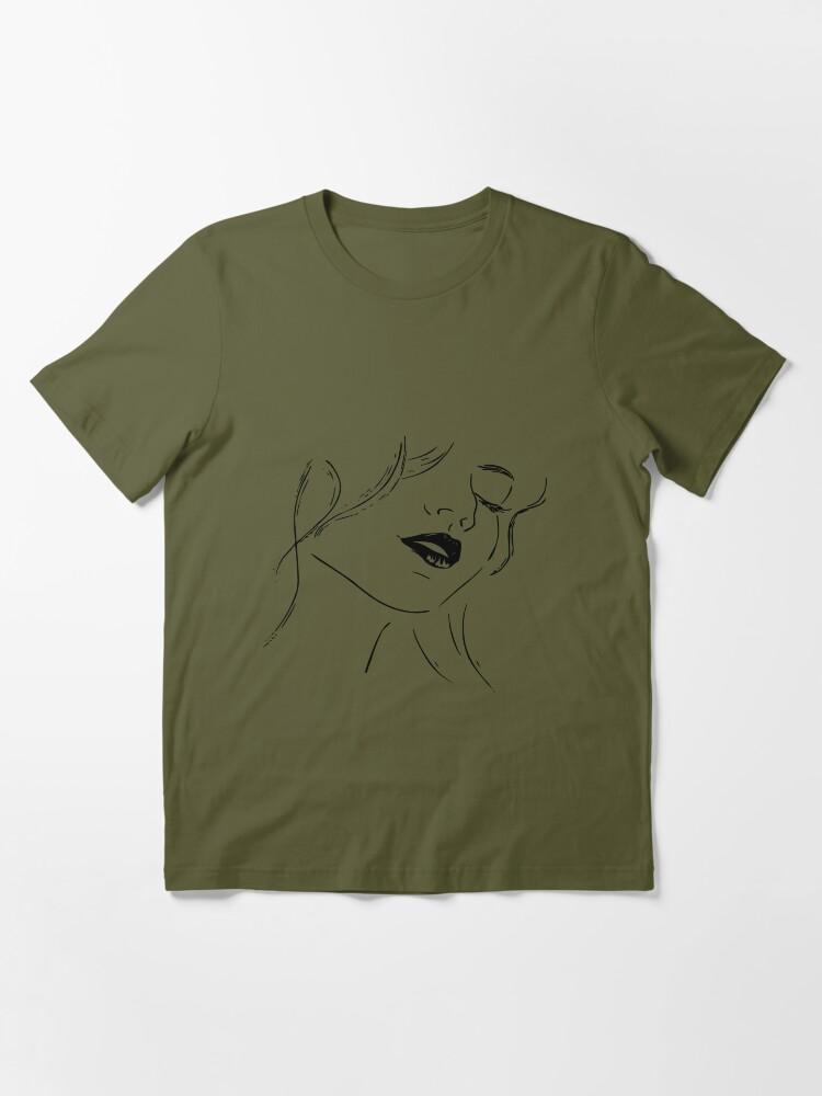 Visage visage femme t-shirt Essential T-Shirt
