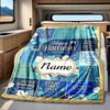 Happy Birthday Wishes Blanket Durable Comfort For Sofa Couch Office Bed Picnics Ideal For All Seasons Stylish Decor Perfect Gift For Relatives And