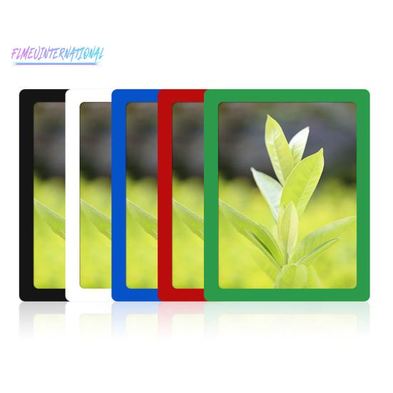 2 шт. Магнитная фоторамка-сильная гибкость, гибкая гладкая поверхность, магнитный держатель для фотографий, декор для холодильника, товары для дома