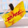 Модный Логотип D-DHL Микрофибра Печатное Пляжное Полотенце Альпинизм Йога Пляж Плавание Бег Впитывающее Мягкое Полотенце