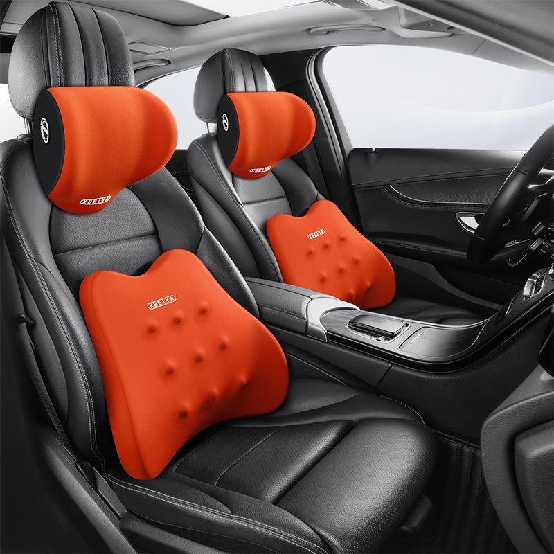 Подголовник автомобиля с эффектом памяти, поясничная поддержка, подушка для шеи - Автотовары