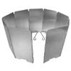 9-Panel Mini Wind Blocker with Pins & Carry Bag Camping Stove Windshield for Backpacking/Hiking