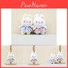 Bunny Plush Lovable Keychain Adorable Rabbit Bag Decoration Soft Pp Design Cotton