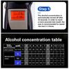 Digital Breath Tester Professional Alcohol Breath Tester Breathalyzer Alcohol Detector Lcd Detector Backlight Light