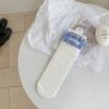 Женские весенне-летние тонкие клетчатые кружевные креативные модные тканевые носки-трубы без косточек, впитывающие пот