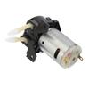 D-2 2*4mm   12V   Peristaltic Liquid Pump Dosing Pump for Laboratory Analytic(Green)