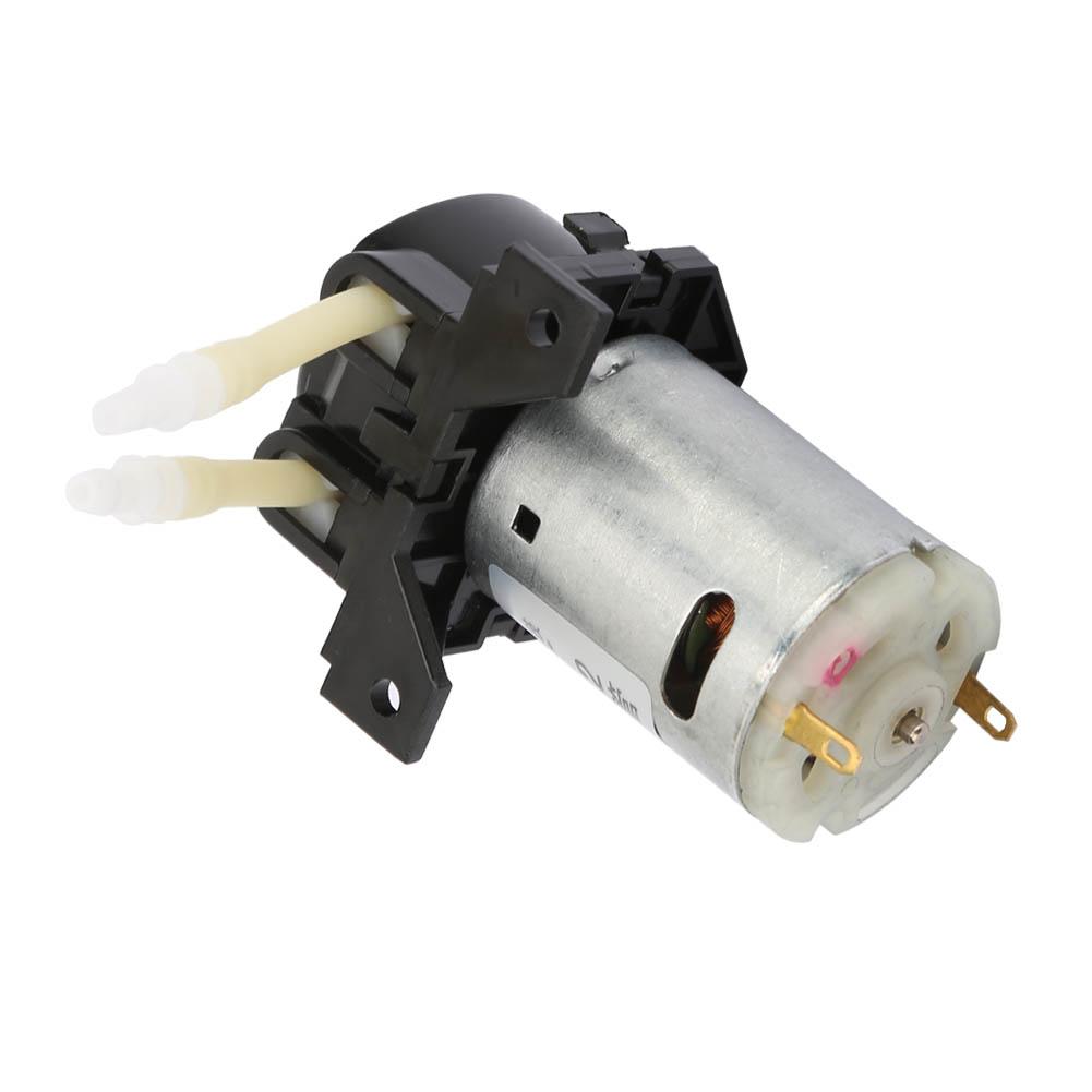 D-2 2*4mm 12V Peristaltic Liquid Pump Dosing Pump for Laboratory Analytic(Green)