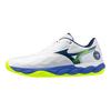 Mizuno WAVE ENFORCE COURT Теннисные кроссовки Унисекс Низкие Белый/Синий 61GA243220