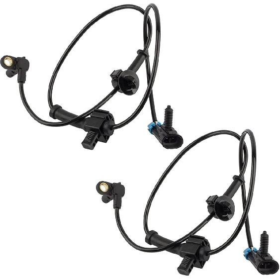 ABS Wheel Speed Sensor - Rear Left&Right SK695304 ABS48 ALS1464 AB1985 695304 V51720066 15121067 20763147 20938122 2PCS for Chevy