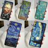 Van Gogh Starry Night Cover For Samsung Galaxy S23 S24 Ultra S8 S9 S10 S22 Plus Note 10 20 Ultra S20 S21 FE Case
