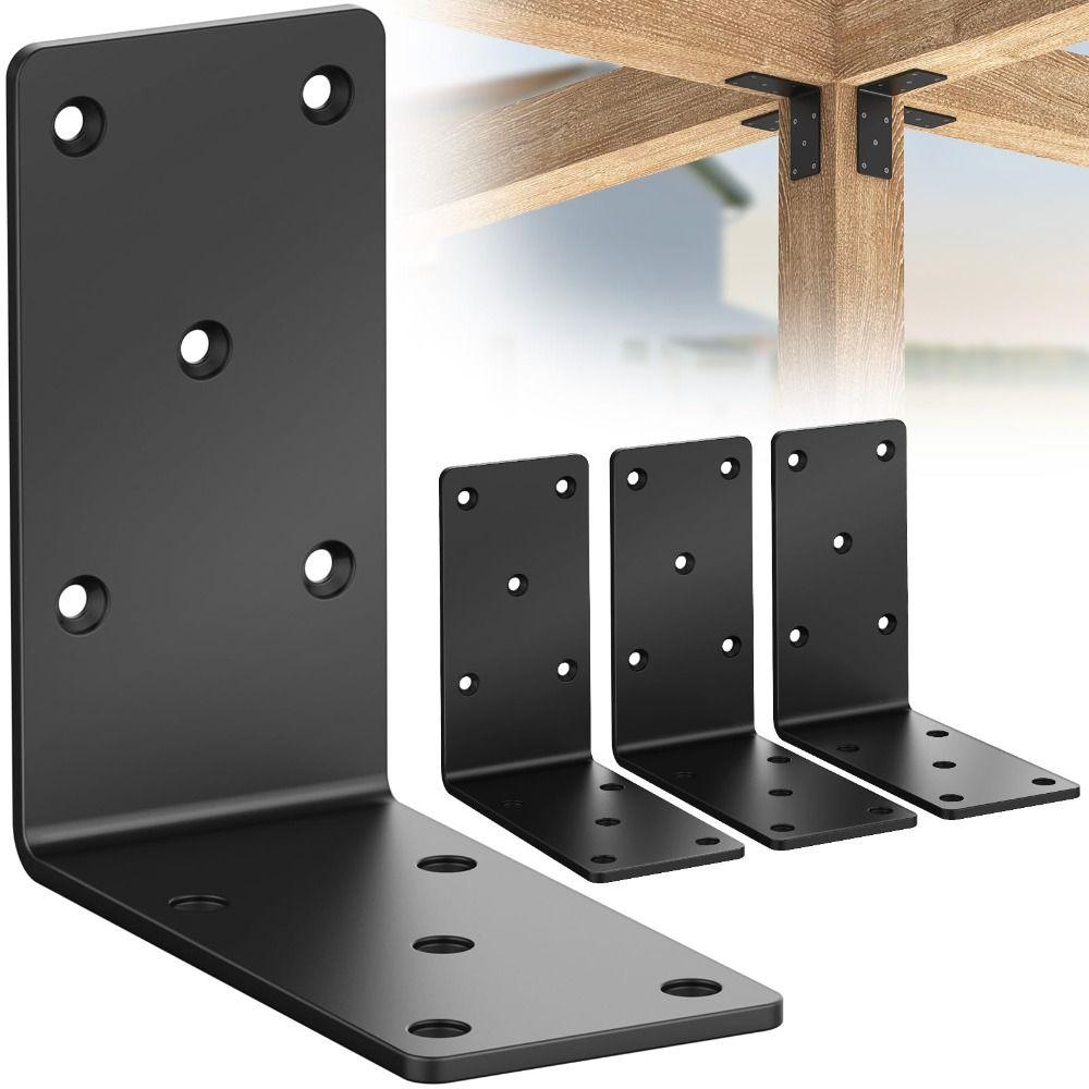 Прочные L-образные уголки Прямоугольные уголки Угловые кронштейны Опоры для шкафов