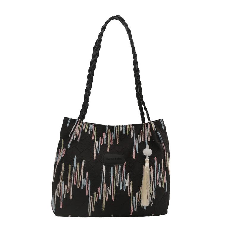 Niche Simple сумка через плечо для женщин на лето новая модная повседневная сумка-тоут большой вместимости сумка для поездок на работу и обратно