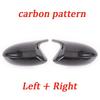 M Carbon Fiber Rearview Mirror Caps Wing Side Mirror Cover For BMW E89 Z4 Convertible 2009-2016 Car Accessories Gloss Black