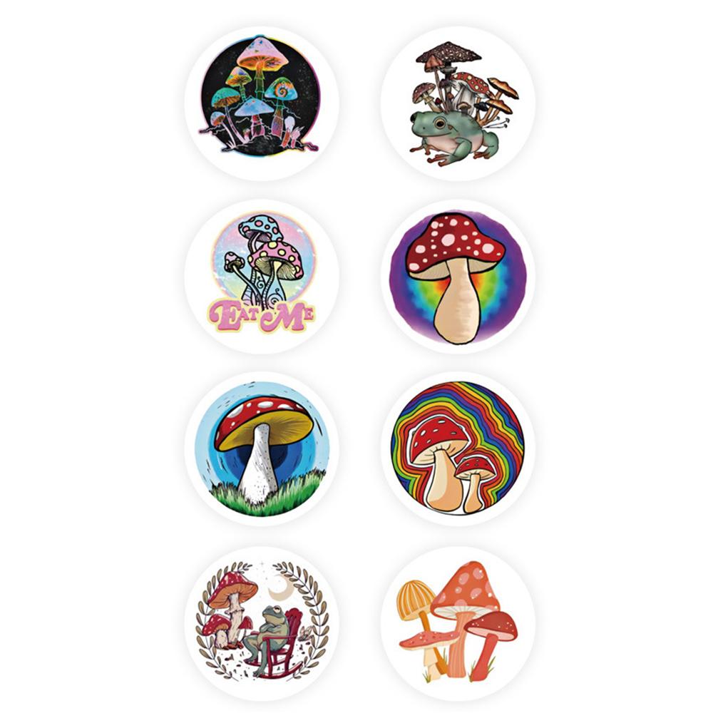 50-500pcs Summer Cartoon Handcrafted Decorative Gift Box with Self-adhesive Stickers for Sealing Stationery stickers