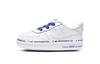 Air Force 1 07 Crib Скейтборд Обувь Белый Синий Младенец И Малыш CQ4564-100