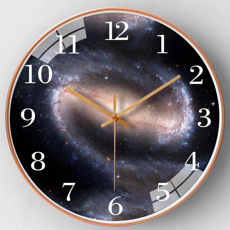 20 см Минималистские настенные часы Современный дизайн Гостиная Спальня Кварцевые бесшумные часы Роскошные подвесные часы Бытовая декорация для дома