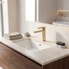 Rea Maxim Gold Brushed Low Standing Washbasin Faucet