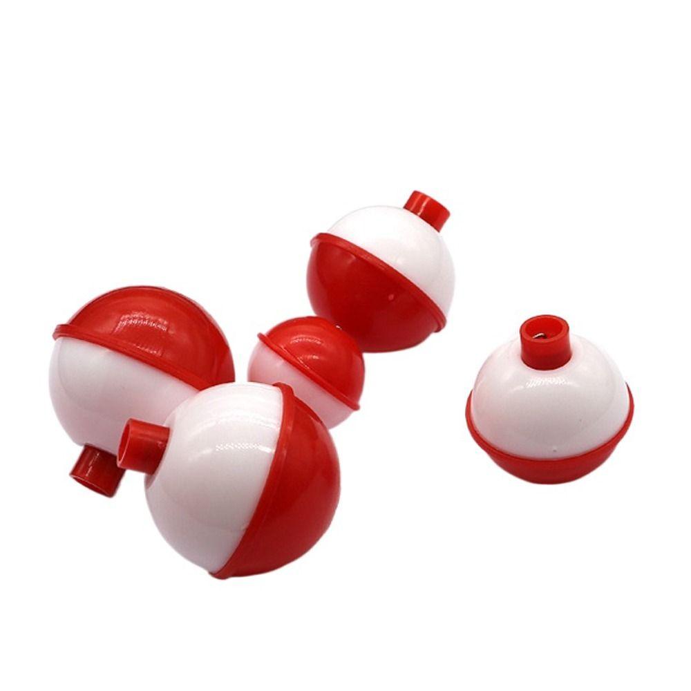 10PCS Hard Snap-on Fishing Floats ABS Fishing Bobber Bulk Fishing Buoy Fishing Floats