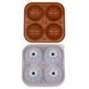 Silicon Whiskey Silicone Ice Grid Basketball Ice Grid Ice Hockey Ice Box with Funnel Silicone Ice Grid Ice Cube Mould